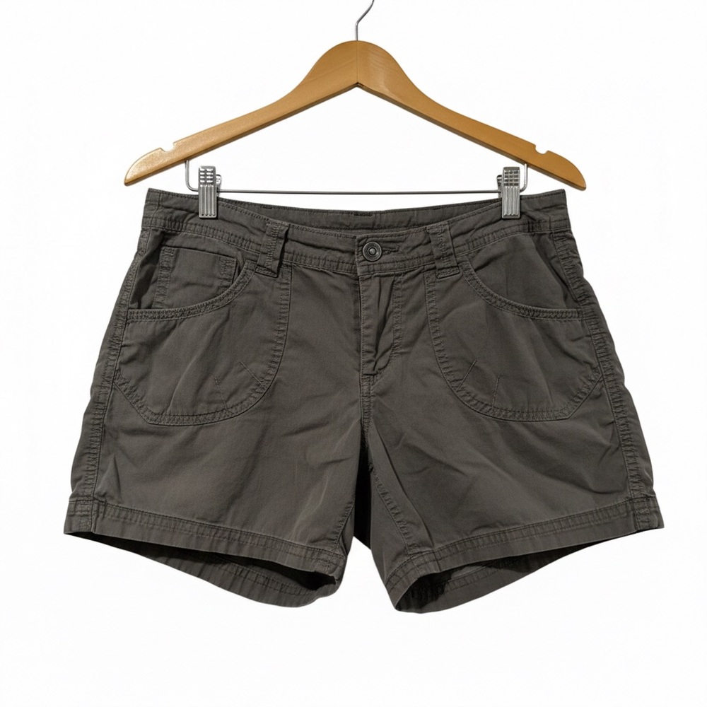 Kuhl Women’s Cargo Shorts in Olive Gray